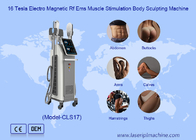 4pengendali RF HI EMT Stimulator Magnetik Otot Membangun tubuh Mesin pematung